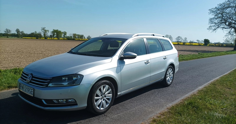 Volkswagen Passat cena 35900 przebieg: 194800, rok produkcji 2013 z Olkusz małe 277